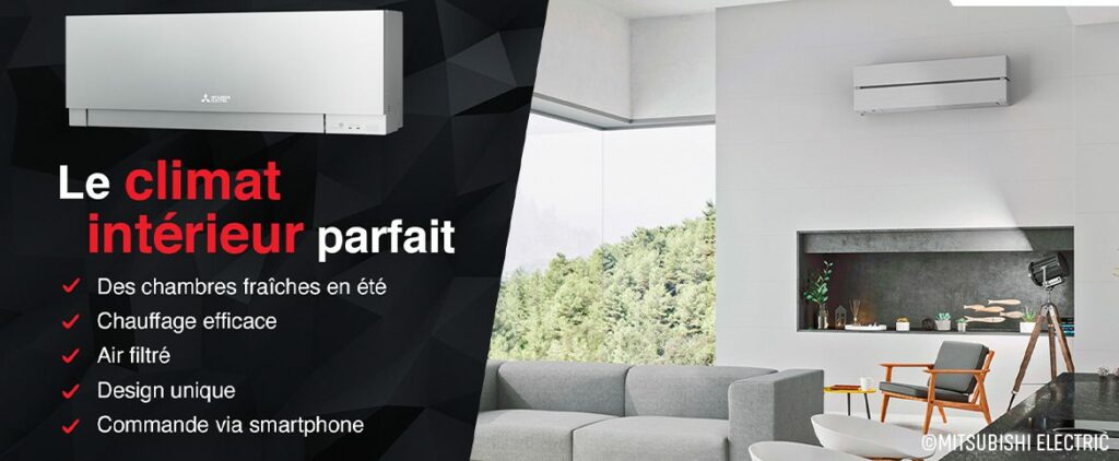 Mitsubishi Electric : Deux en un : dormir au frais et se chauffer