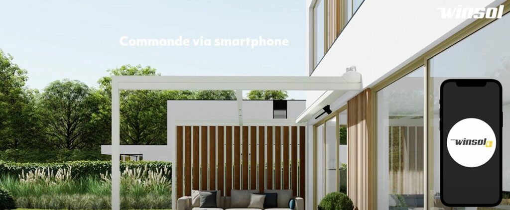 Winsol : Pergola ZIP et ZIP CUBE pergola terrasse à toile rétractable