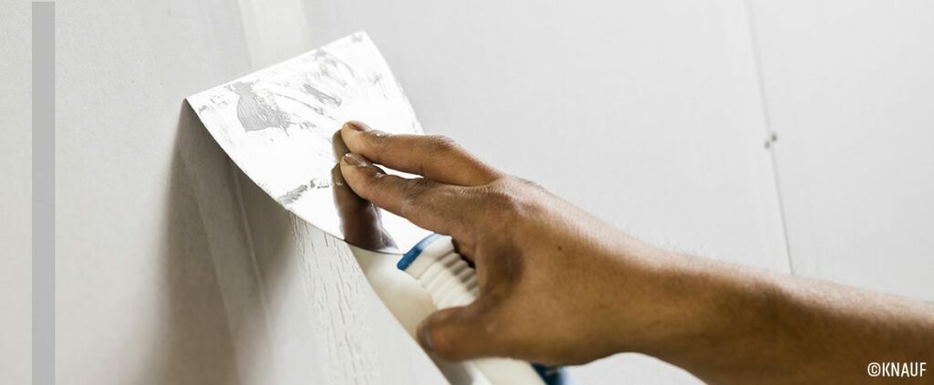 Knauf EasyFiller 45, l’enduit de jointoiement indispensable