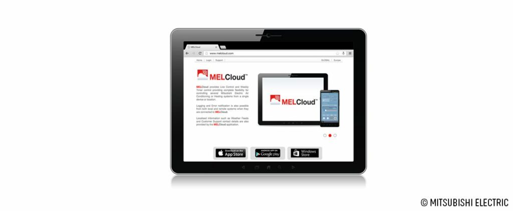 Mitsubishi Electric : Réglez votre pompe à chaleur avec l'application MELCloud