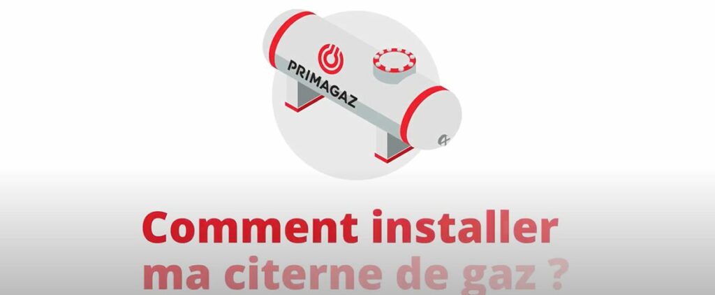 Installation d'une citerne à gaz souterraine par Primagaz