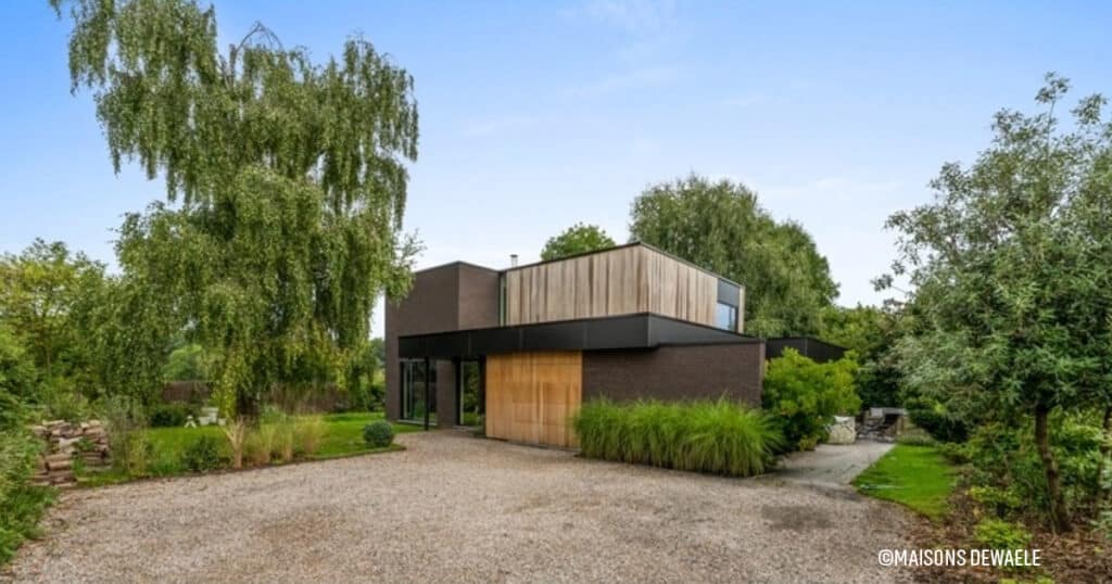 Maisons Dewaele - Une construction naturelle en pleine nature