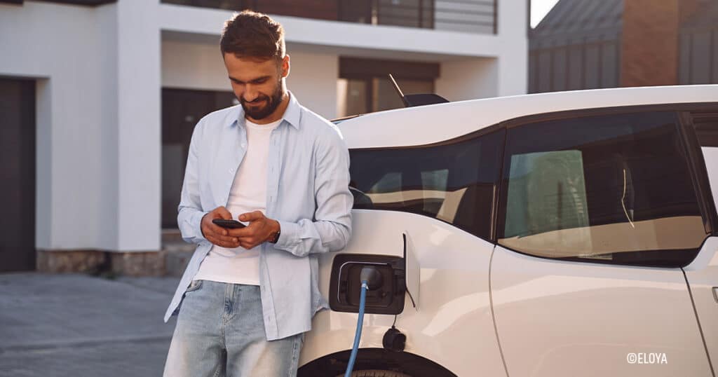 Eloya - Borne de recharge à domicile pour voiture électrique