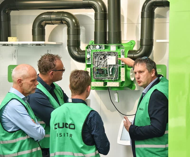 Duco ventilation efficacité énergétique électriciens