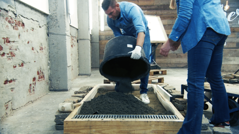 pavés terrasse atelier knauf jardin