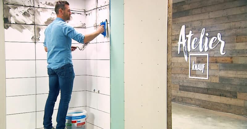 Atelier Knauf - Comment carreler une salle de bain en 5 étapes ?